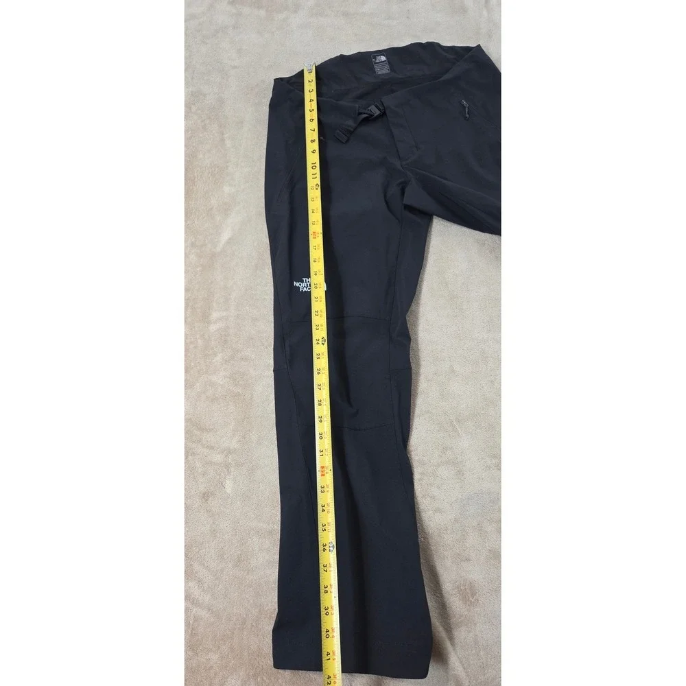 The North Face Summit Series Belted Pants Men's 36x32 Black Stretch Hiking EUC